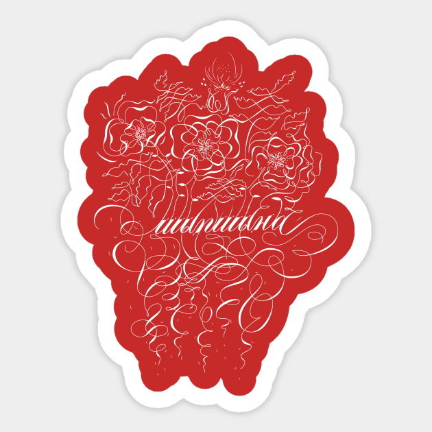 Rosehip Sticker by naivnativ